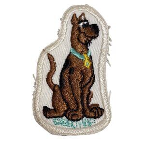 Scooby-Doo Iron-On Embroidered Patch 3" x 2"